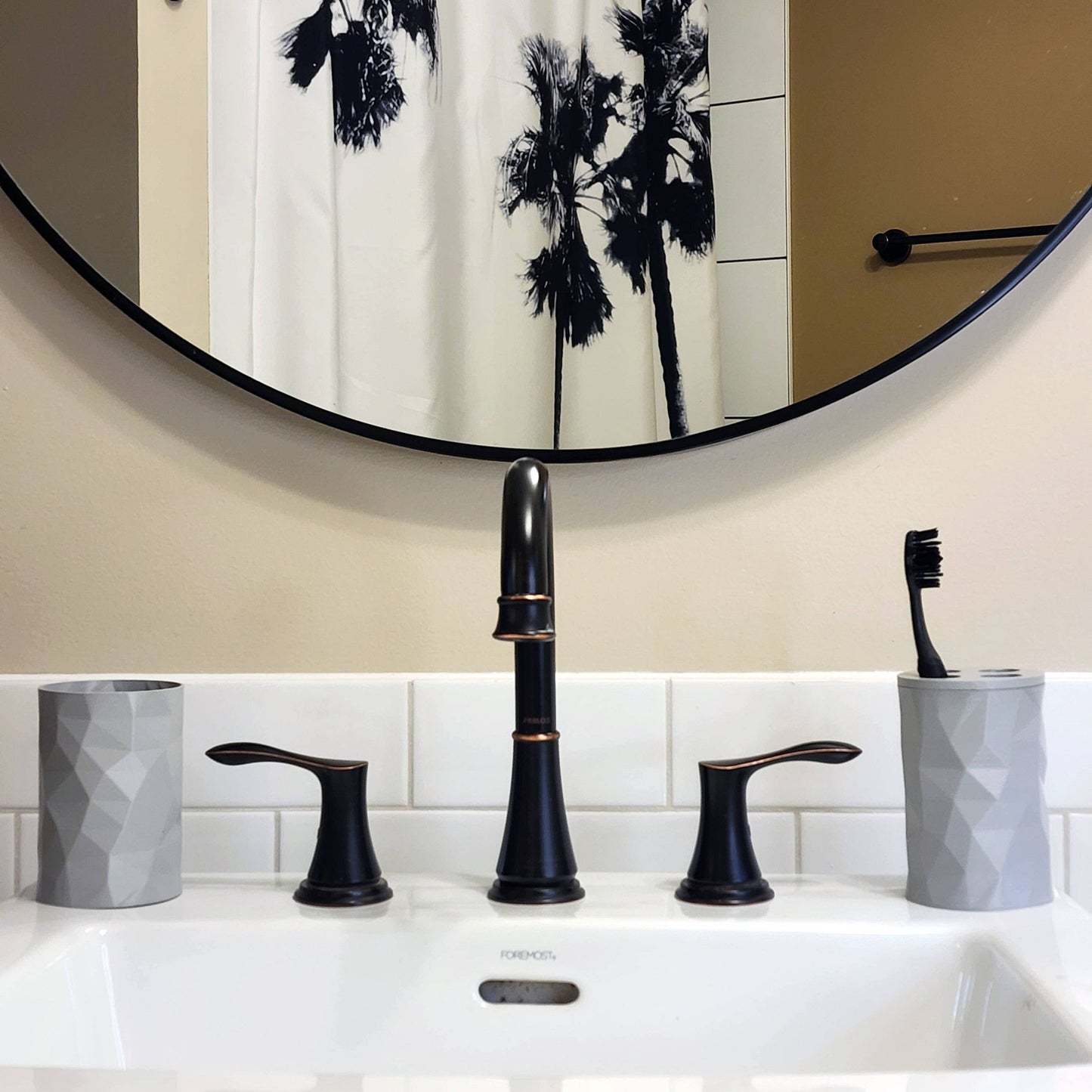 3D Printed Bathroom Set