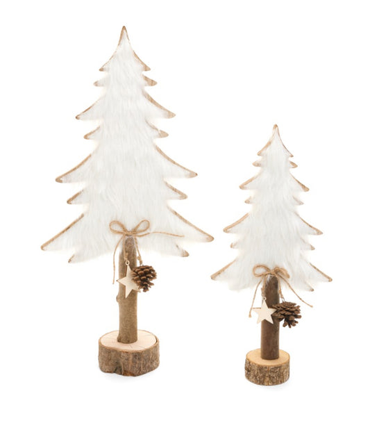 Faux Fur Trees