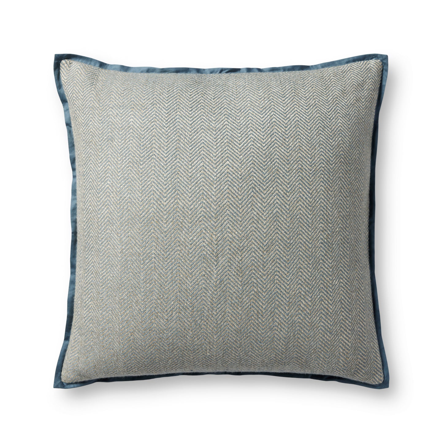 Blue Stitched Pillow