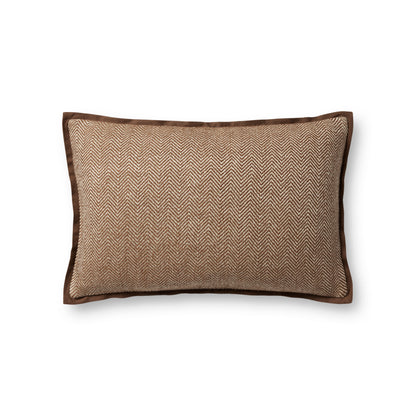 Chocolate Stitched Pillow