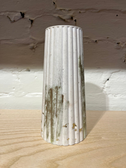 Long Fluted Vase