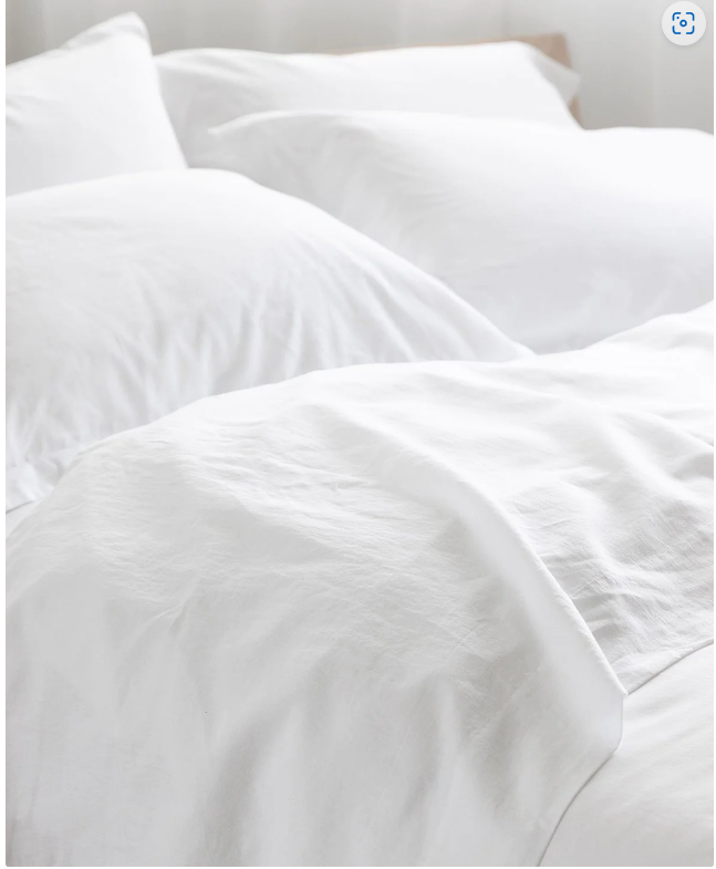 Easy Living Washed Linen White